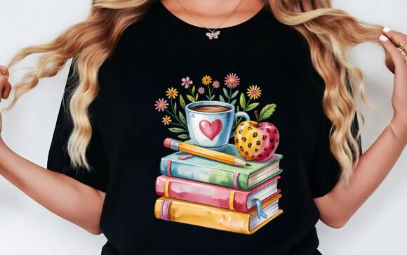Back to School Floral Sublimation Shirt: A Versatile Design for Every Occasion