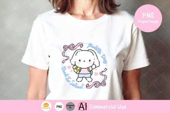 Back to School Puddle Dog Cute T-shirt: A Strategic Tool for Branding and Creative Expression