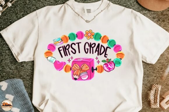 First Grade Bracelet Back to School Png
