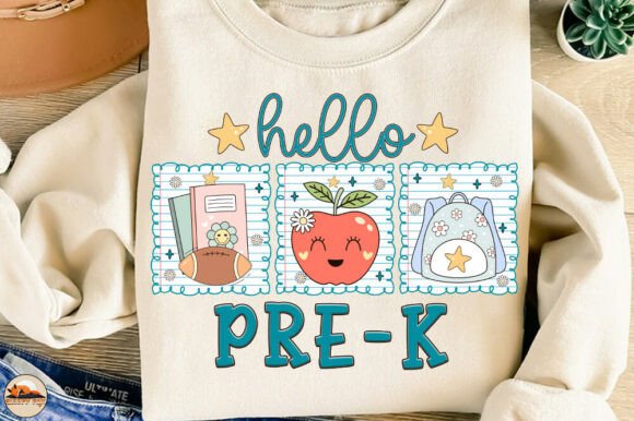 Preppy PRE-K Shirt PNG Design