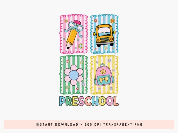 Preschool - Preppy Back to School PNG