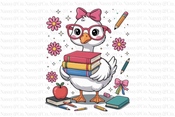 Teacher Goose Back to School PNG: A Versatile Resource for Creative Projects